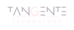 Nazik açıq rəngli Tangente Technology yazısı